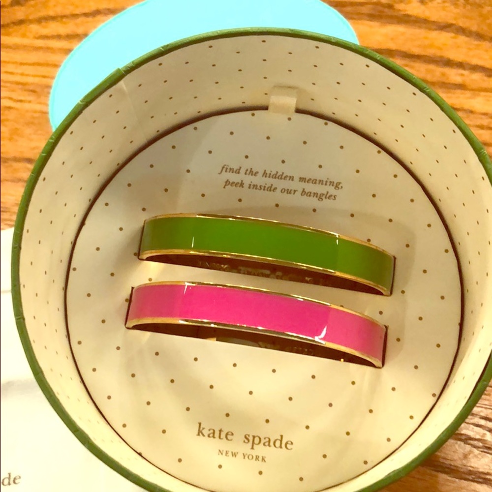 2 Kate Spade ♠️ never worn bracelets